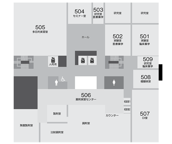 薬学部棟5階