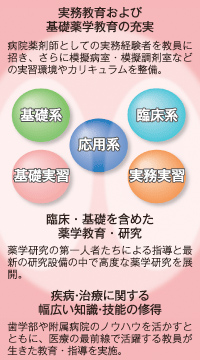 実務教育および基礎薬学教育の充実
